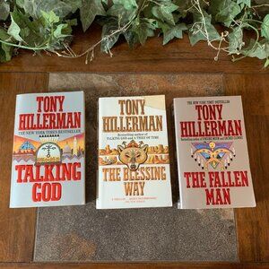 Set of 3 Tony Hillerman Paperback Books -Best Selling Author